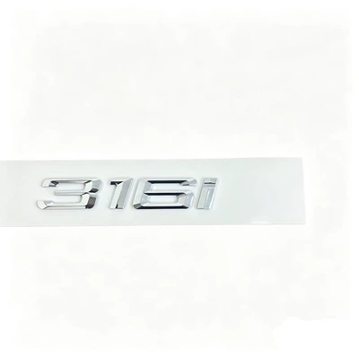Suitable for the rear emblem with displacement numbers of older BMW 3 Series models 316i, 318i, 320i, 325i, 330i (Car logo) - older-model-bmw-316i-electroplating