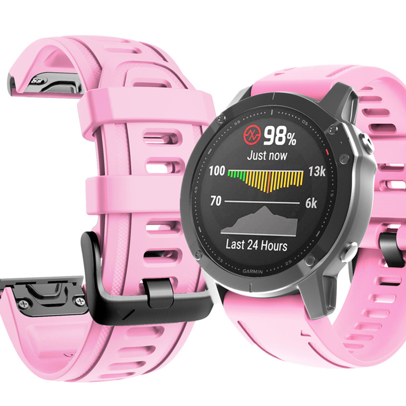 Fenix6S Quick-Release Silicone Strap Is Suitable for Garmin Fenix5S/7S/8 Fenix6S Quick-Release Silicone Strap Is Suitable for Garmin Fenix5S/7S/8