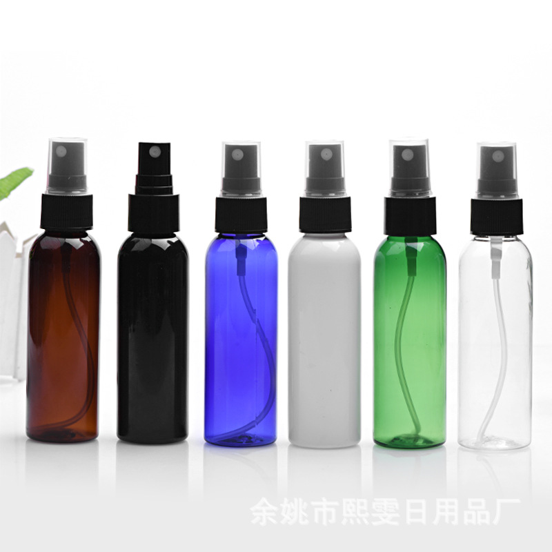 现货60ml毫升pe喷雾瓶 酒精喷瓶 圆肩化妆水爽肤水细雾喷瓶消毒水