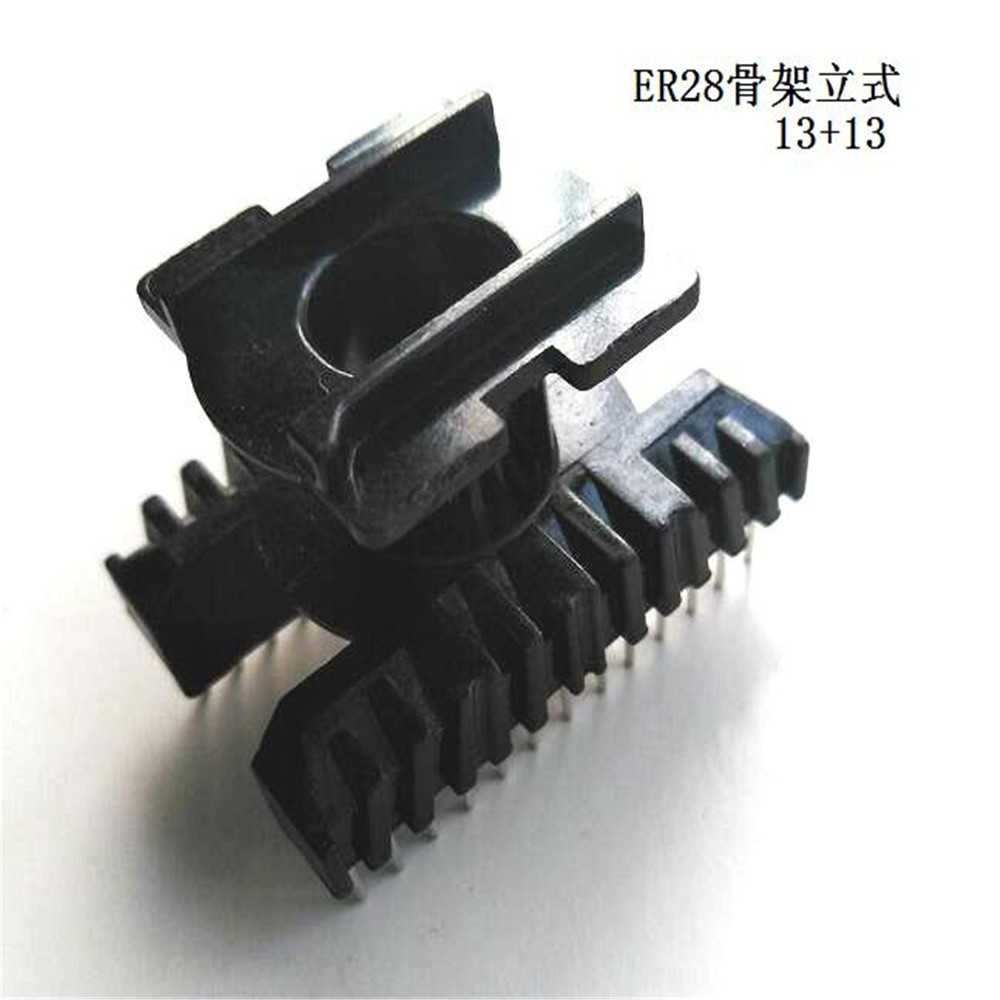 ER28电木骨架ER28变压器骨架ER28贴片骨架卧式单槽6+9针