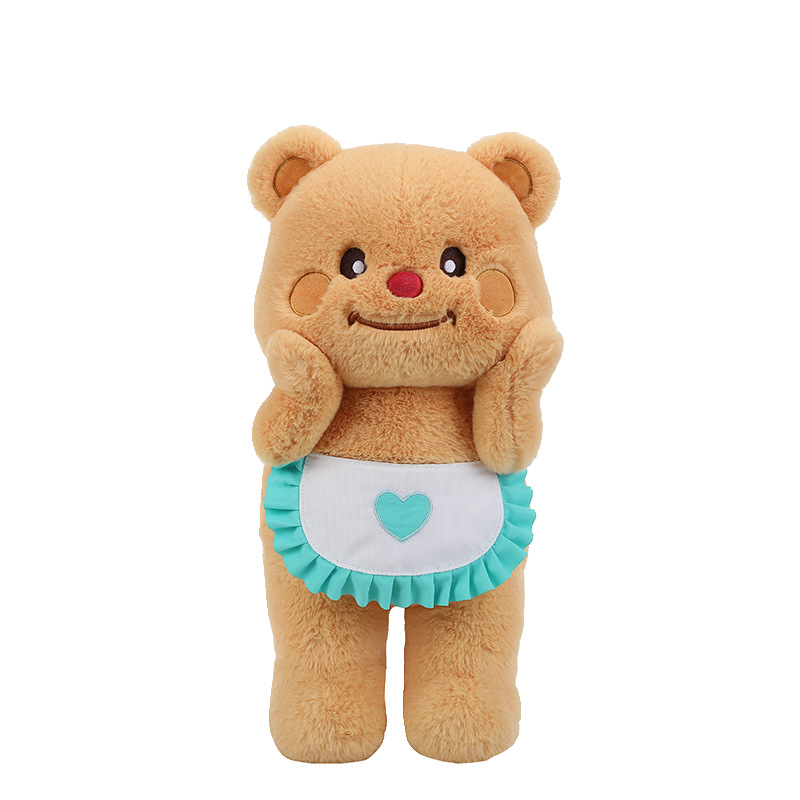 Muñeca de oso crema de celebridades de Internet, decoración de muñecas, regalo, juguete de peluche, muñeca de dibujos animados para enviar a su novia, abrazo de oso