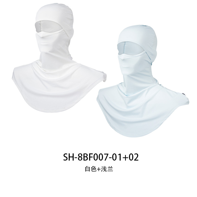 Secado al sol musgo chal cabeza cubierta cara completa transpirable verano trabajo al aire libre pesca pescado motocicleta montar a prueba de sol cubierta de la cabeza