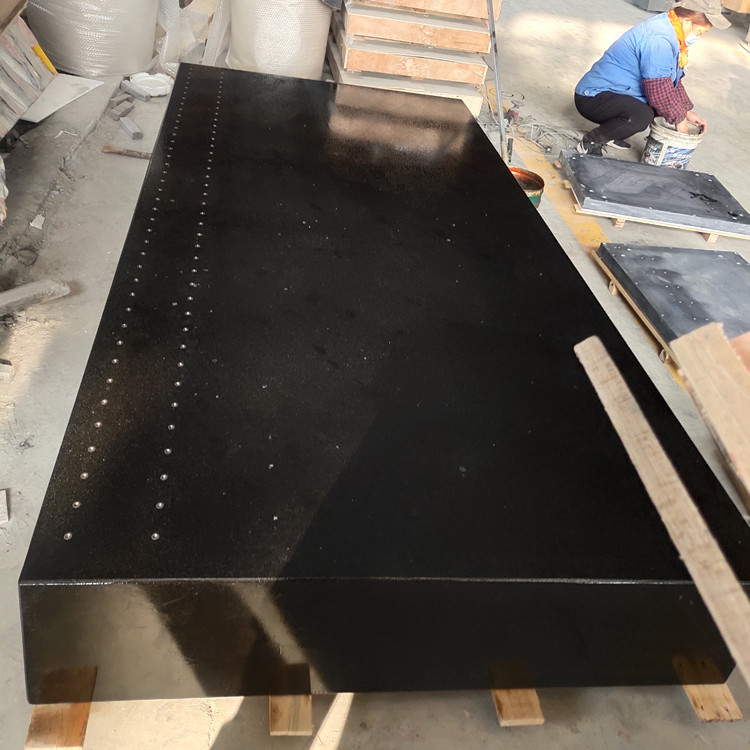 19年阿里定制大理石平台检验测量检测平板生产异型件工作台高精度