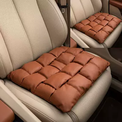 with bubble padding, suitable for all: Universal seat cover - bubble-seat-cushions-love-horse-orange-pair-4343