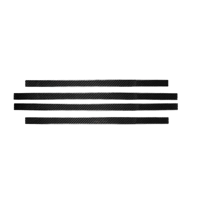 Suitable for BMW BMW old 3 series E46 carbon fiber threshold strip decorative stickers car interior modification accessories stickers