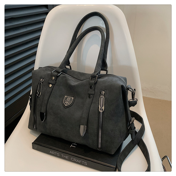 New cross-border foreign trade women's bag 2024 Retro casual handbag, European and American trend single-shoulder crossbody bag, tote bag for women undefined