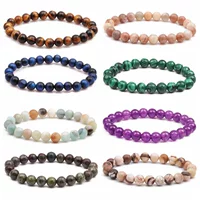 Agate бусирован bracelet? - need translation: Агатовая бусы браслет, 8 мм круглые бусины, европейский стиль, легковесный оптовый аксессуар