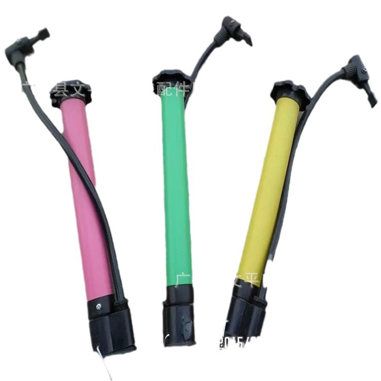 供应打气筒塑料美嘴迷你小打气筒便携式打气筒充气筒方便实用厂家