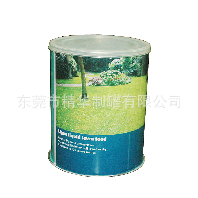 奶粉包装铁罐 大奶粉罐豆粉保健品罐  圆形马口铁包装铁罐