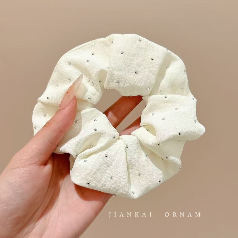 Correa coreana arco de mariposa intestino 2025 cabello anillo de cabello de cabello de cola de cabello de la niña decoración de invierno invierno decoración de invierno