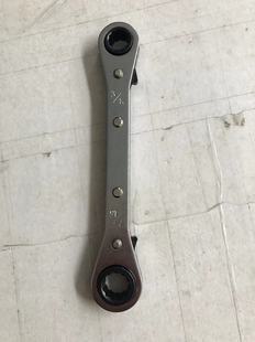 Double-Head Two-Way Ratchet Quick Wrench Plum Blossom Wrench Home Auto Repair Double Head Box Spanner