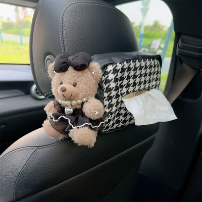 set tissue box bag car, Car tissue box/set - cute-bear-paper-box-style-17
