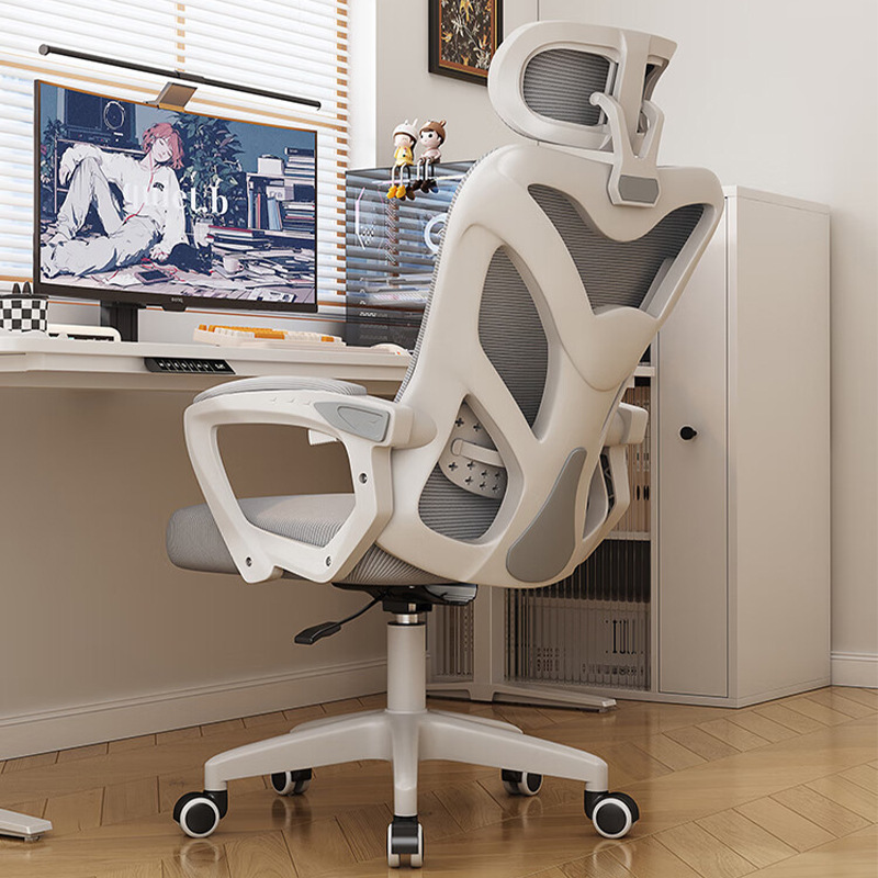 Red gris de marco blanco - cojín con látex + barra de aire de tres etapas