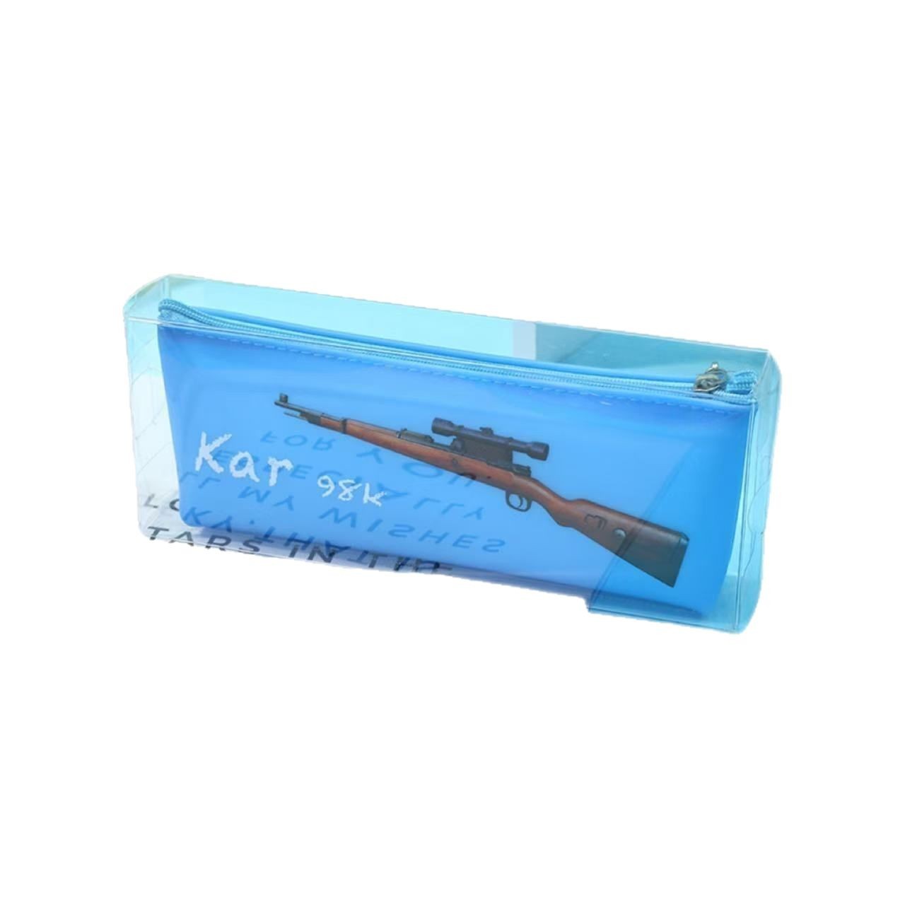 Estuche para lápices impermeable de una sola capa hexagonal, caja de papelería para niños de élite pacífica, caja de lápices de gran capacidad para estudiantes simples