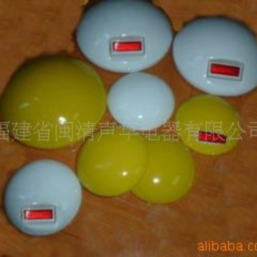 声华陶瓷道钉6寸带一个道路警示反光片CeramicRoadStud防滑螺纹