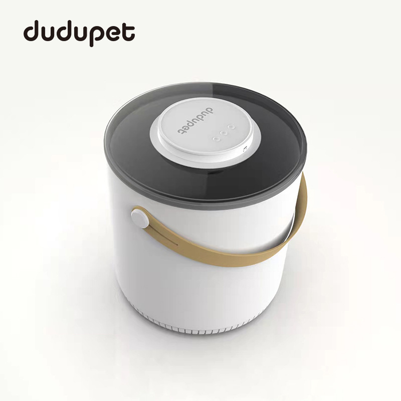 跨境外贸宠物储粮桶 智能真空食品密封罐防潮保鲜狗粮猫粮存储桶
