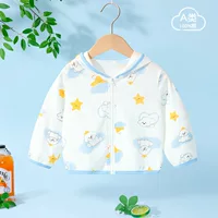 Летняя новая детская повседневная солнцезащитная одежда тонкая куртка для мальчиков и девочек