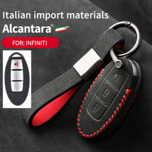 Pouzdro na klíče od auta Alcantara semišové pouzdro na klíče držák na klíče 62 Car Key Case Alcantara suede key case key holder 61