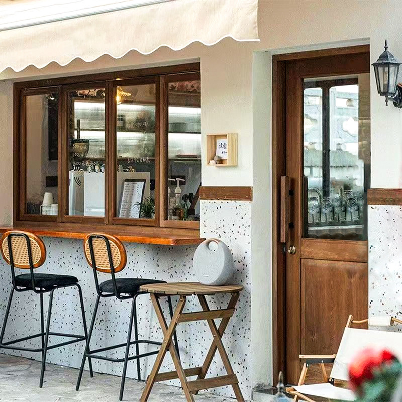 Customized New Chinoiserie Solid Wood Doors and Wooden Windows, Simple Chinoiserie Lattice Frame Sliding Glass Windows, Simple Left and Right Casement Windows Customized New Chinoiserie Solid Wood Doors and Wooden Windows, Simple Chinoiserie Lattice Frame Sliding Glass Windows, Simple Left and Right Casement Windows