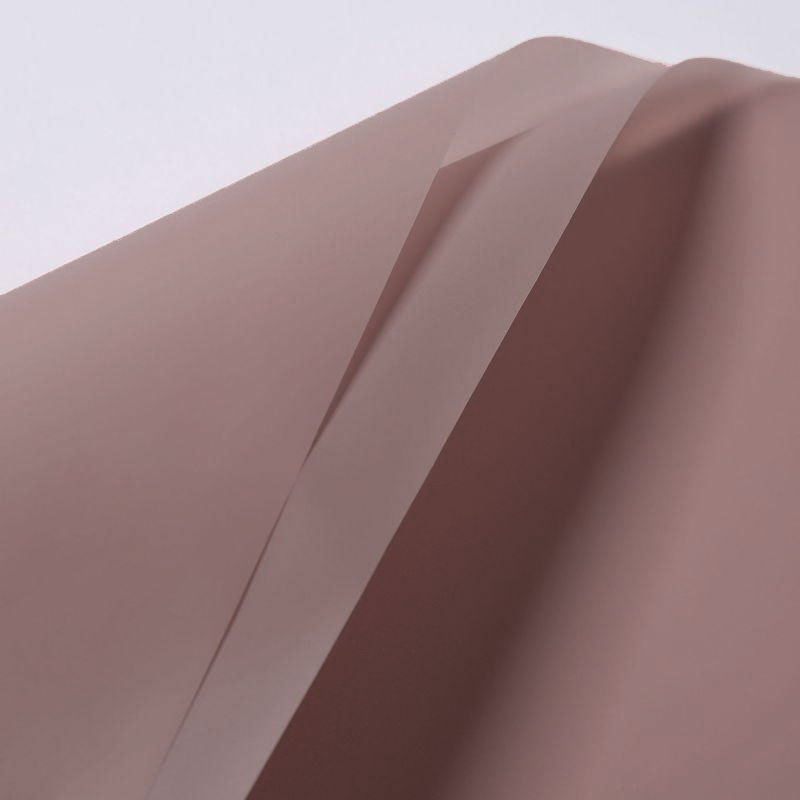 Flor con sombra Papel liso coreano Papel de flores impermeable Papel mate Ramo de flores Papel de niebla semipermeable Floristería Papel de embalaje de flores