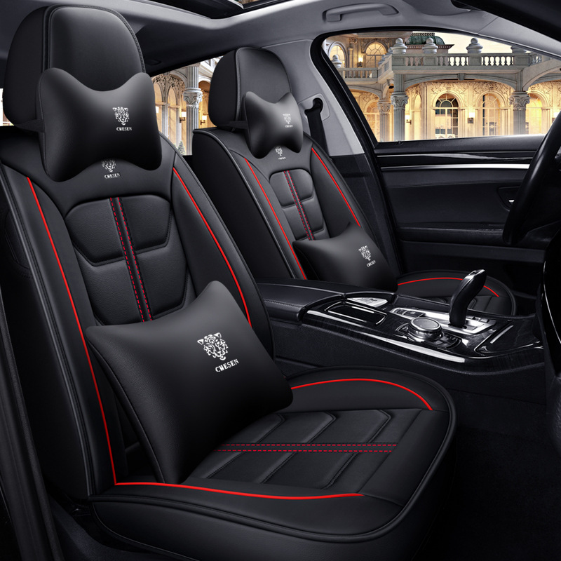 新款皮革汽车坐垫全包围汽车坐垫四季通用汽车坐垫