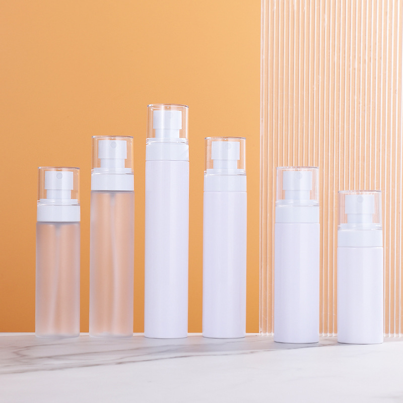 现货100ml细雾喷雾瓶60ml乳液瓶80ml按压式乳液瓶120ml定妆喷雾瓶