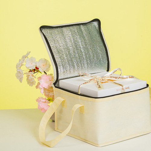 Cake insulation bag cold insulation bag takeout food preservation bag frozen preservation ice cold bag barbecue fast food