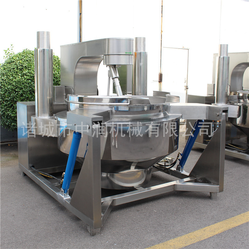 牛肉粉米线调味酱料炒锅 酸辣粉酱料炒锅 全自动行星搅拌炒酱锅