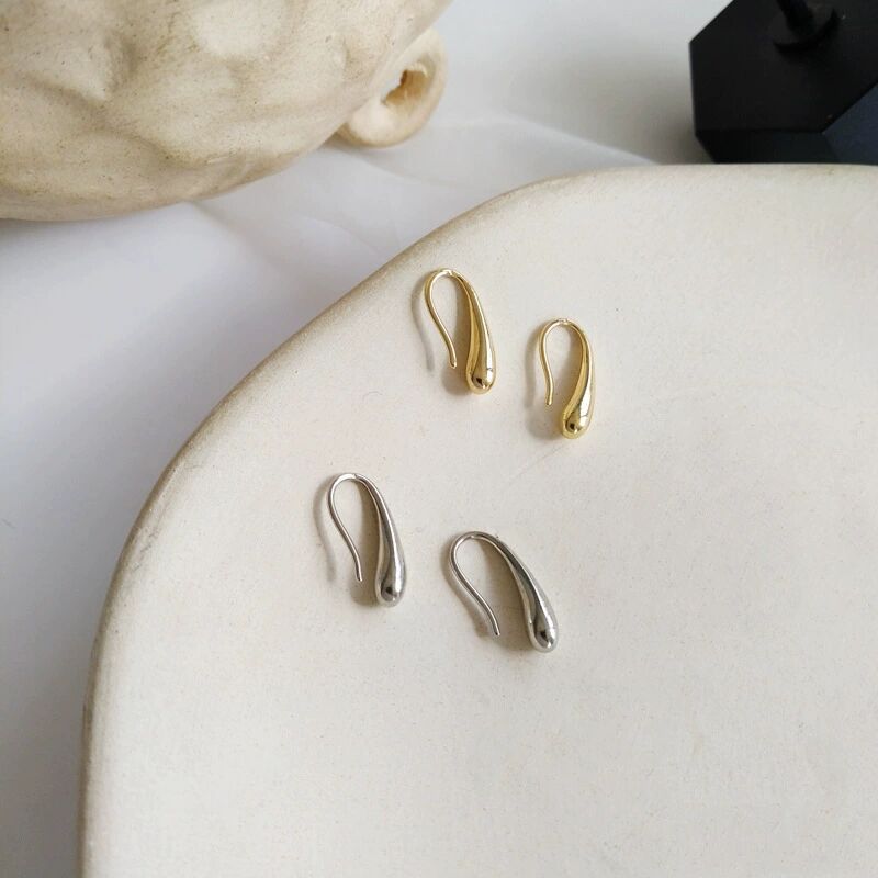 1 Pair Quantity Fashion Geometric Stainless Steel Plating Earrings 1 Pair