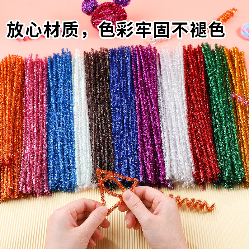 Barra de torsión al por mayor Raíz de pelo cifrado Lana Ramo de pelo súper denso Paquete de material de bricolaje