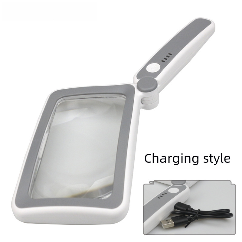 Rectangular magnifying glass