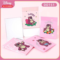 Disney official branded makeup mirror foldable dressing mirror portable large mirror desktop student dormitory use dressing mirror