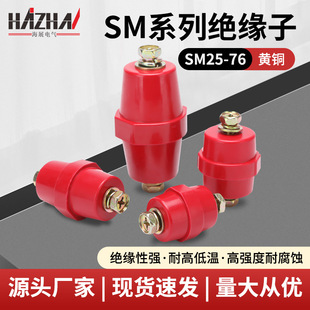 SM Insulator SM25-76 with Screw High Strength Spindle Brass Insulated Post Distribution Cabinet Zero Floor Insulation