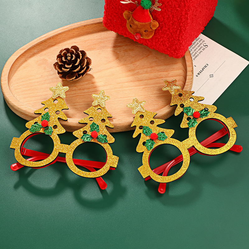 European and American creative Christmas decoration glasses for adults and children, Christmas gifts, holiday supplies, Christmas party glasses frames European and American creative Christmas decoration glasses for adults and children, Christmas gifts, holiday supplies, Christmas party glasses frames