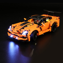 Yeabricks�����ָ߻�е��42093LED����ѩ�����ƶ�ά��ZR1�ܳ��ƹ�