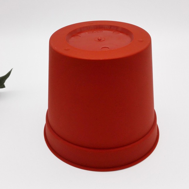 I1243 poco rojo esmerilado maceta florero jardinería Yiwu binario casa al por mayor tienda de dos yuanes