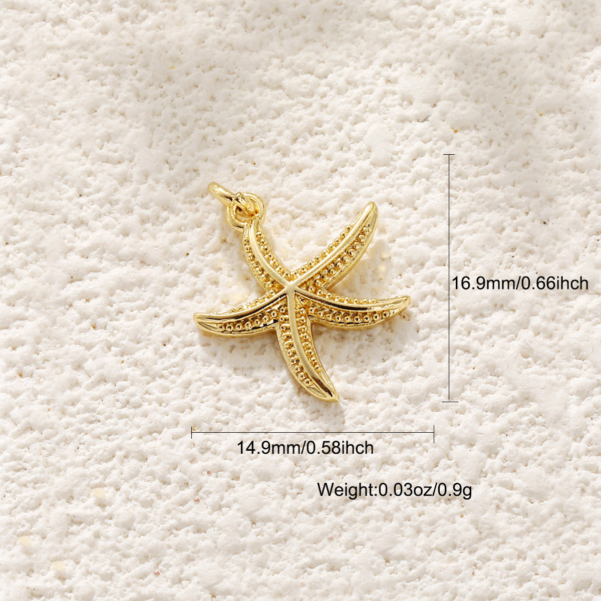 2g Weight Pendant Jewelry Making Type DIY Jewelry Accessories Classification 1 Piece Quantity Copper Material Starfish, Conch, Dolphin, Hippocampus, Fish Pattern All Seasons Season Enamel, Plating Design Cute, Marine Style Style 1 Piece Copper Starfish Conch Dolphin Pendant DIY Jewelry Accessories 17