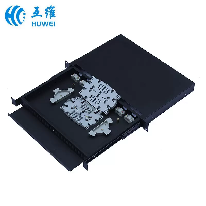 厂家供应光缆终端盒 光缆接头盒 光缆终端盒-机架式-24芯插片式