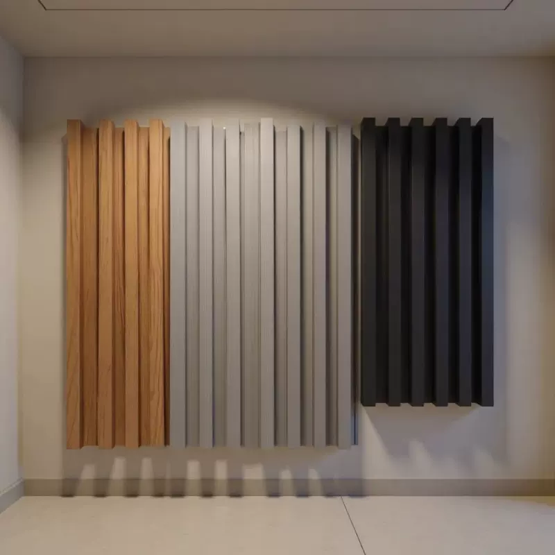 网红格栅木塑竹木纤维150小高长城墙面板吊顶木饰面墙板