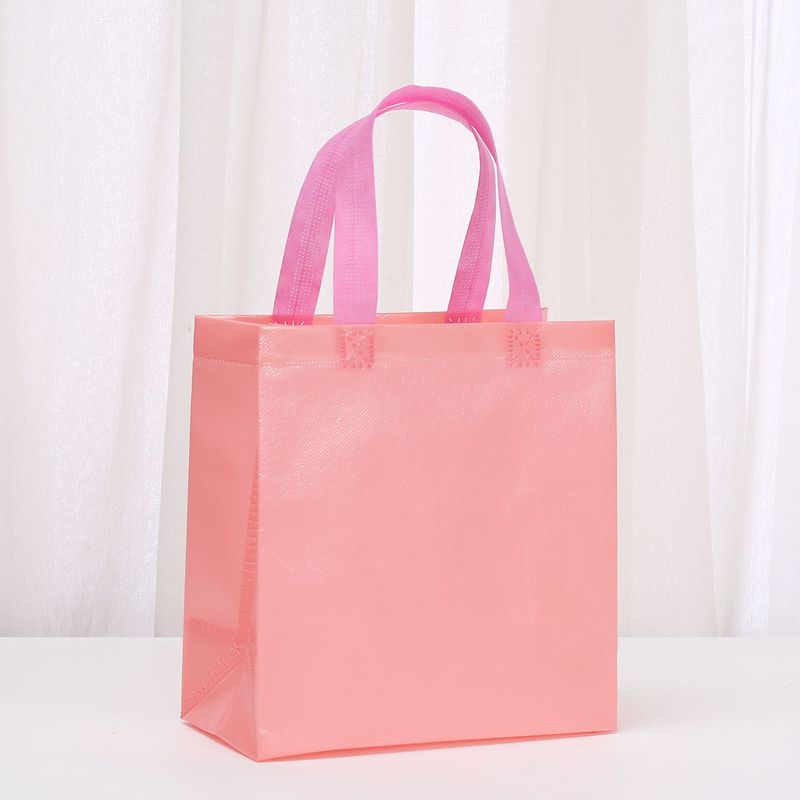 ギフトバッグ パーティーギフト包装袋 ショッピング卸売 マカロンカラー 不織布コーティング防水バッグ 工場直送|undefined