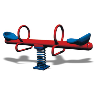 Double seesaw amusement equipment Park community scenic spot kindergarten children seesaw manufacturer