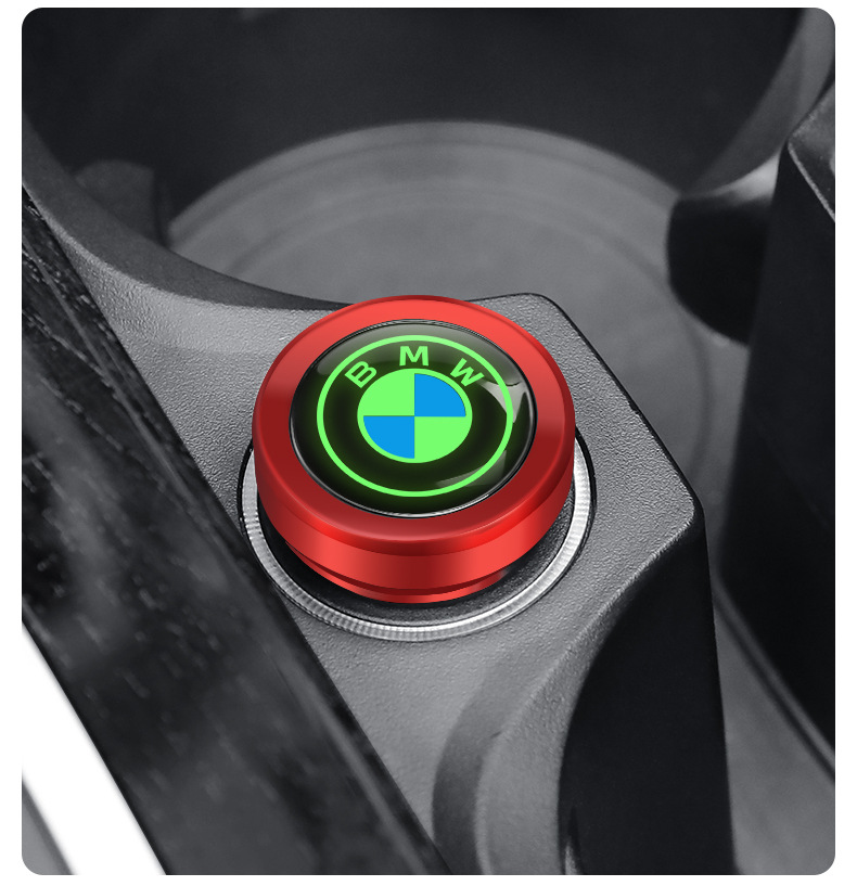 Car cigarette lighter dust plug metal waterproof anti-electric shock safety protection cover socket jack head decoration universal