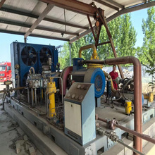 收购cng加气站设备  氧氮氩杜瓦瓶充装装置  L-CNG转换高压柱塞泵