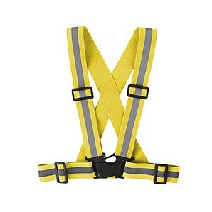 Productos transfronterizos para exteriores Correa elástica elástica reflectante Traje reflectante para correr y montar por la noche Chaleco de seguridad reflectante ajustable