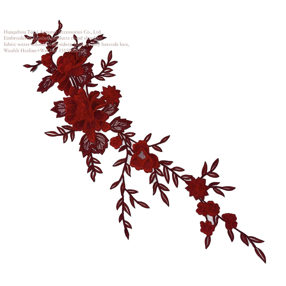 Су Юнь Цветочная наклейка Вышитая наклейка Вышитая наклейка Наклейка Наклейка Свитер Декоративная наклейка