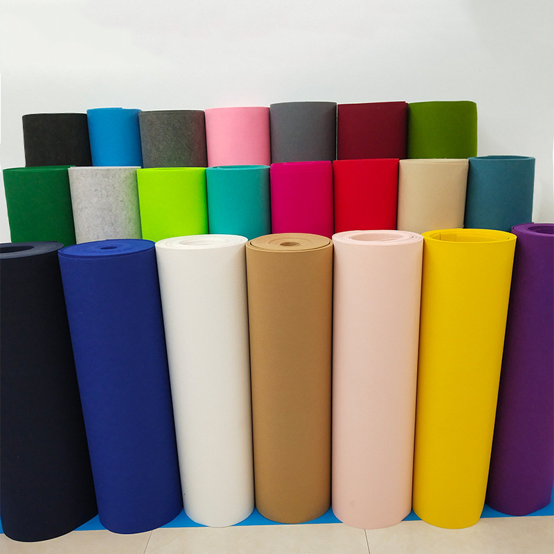 Manufacturer supply 1mm thick 180g color DIY handmade non -weaving…
