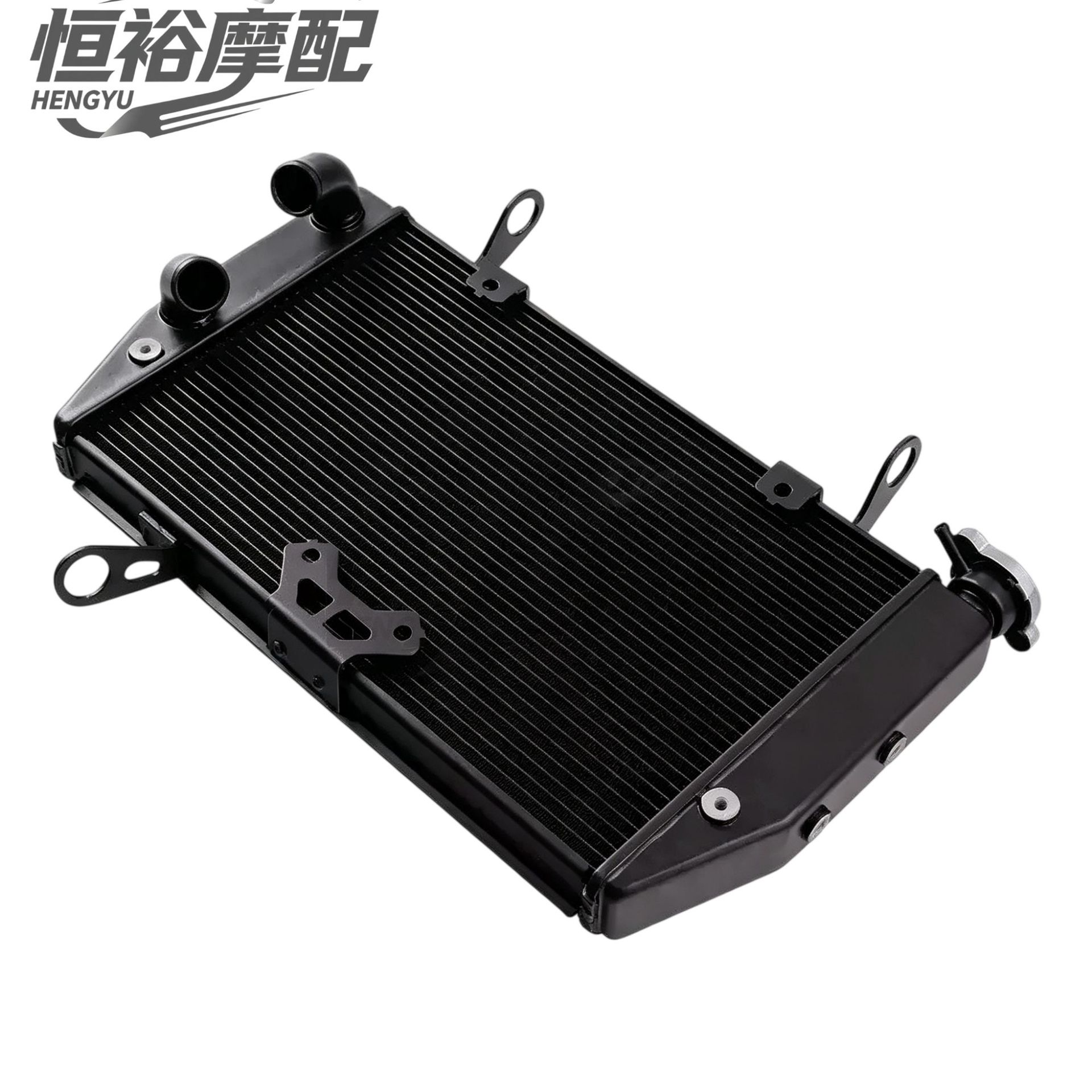 Suitable for Ducati MULTISTRADA 1200, cooling water tank and radiator assembly, model years 2010-2014