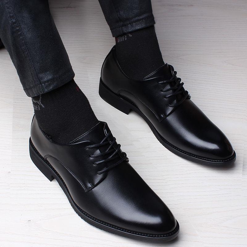 Leather Shoes Men's British Casual Business Dress Leather Shoes Men's Casual Single-layer Shoes Foreign Trade plus size Shoes for Men Leather Shoes Men's British Casual Business Dress Leather Shoes Men's Casual Single-layer Shoes Foreign Trade plus size Shoes for Men