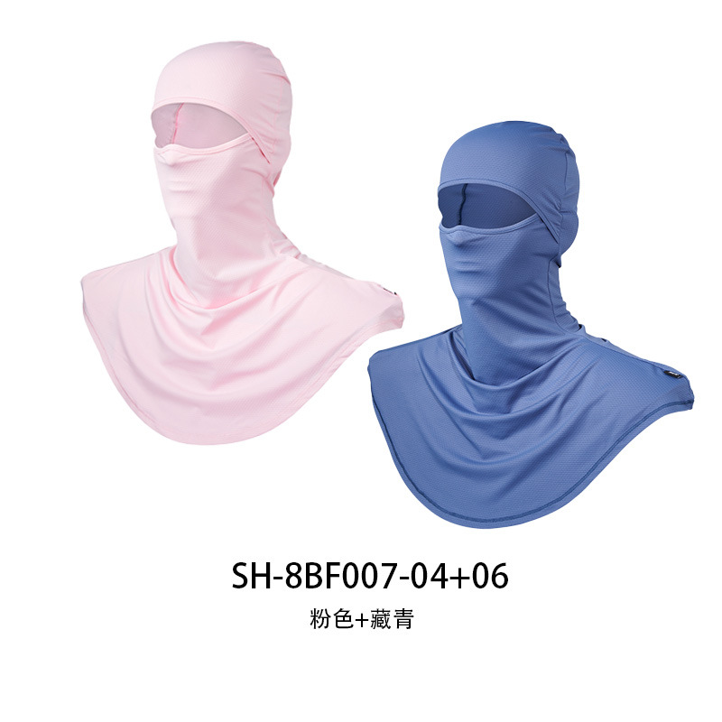 Secado al sol musgo chal cabeza cubierta cara completa transpirable verano trabajo al aire libre pesca pescado motocicleta montar a prueba de sol cubierta de la cabeza