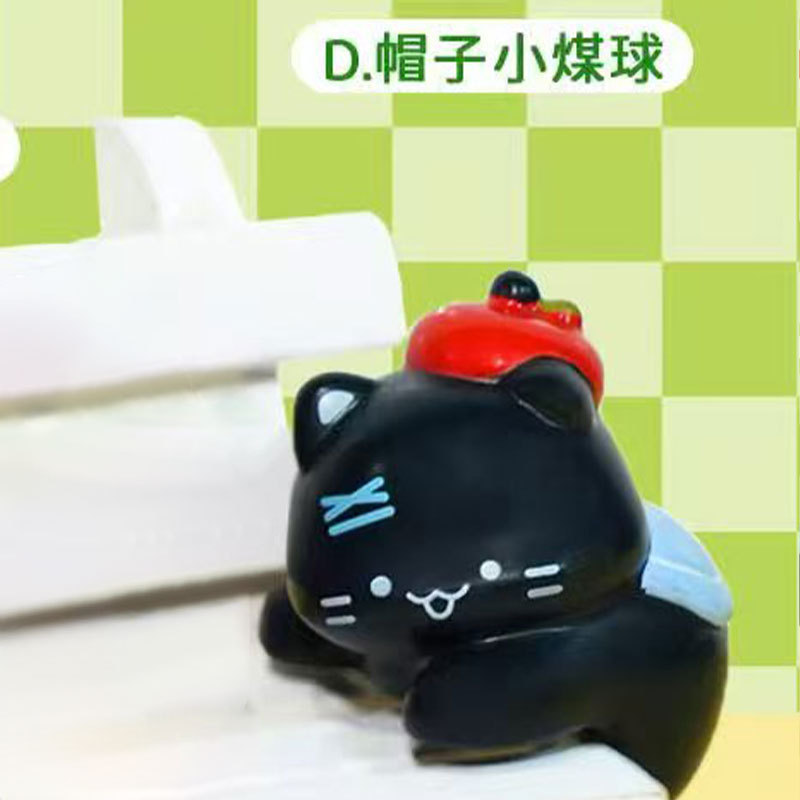 新款可爱福瑞猫猫元气不倒翁桌面摆件创意潮玩车载装饰品厂家直销|undefined